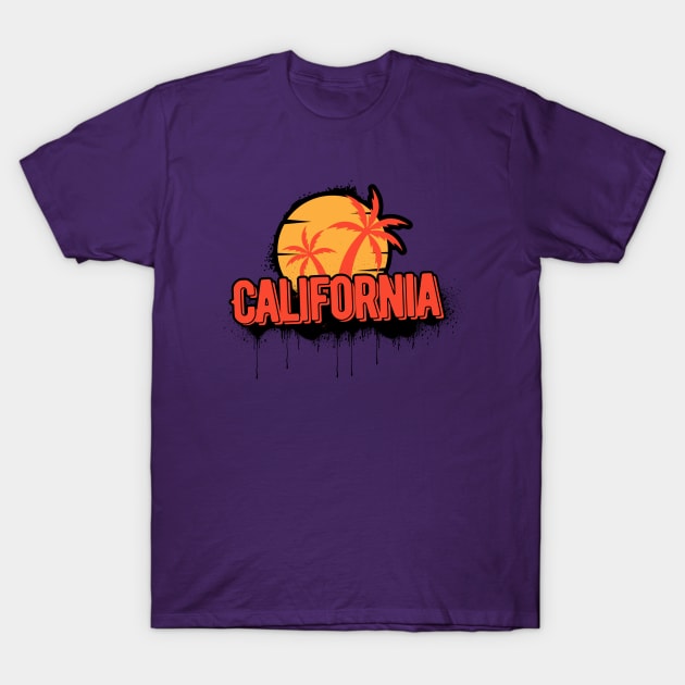 California street T-Shirt by KINGDESIGNSHOP